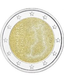 Finland 2017: Speciale 2 Euro unc: 100 Jaar Onafhankelijkheid
