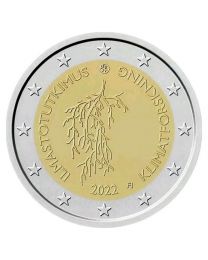 Finland 2022: Speciale 2 Euro unc: "Klimaat Onderzoek"