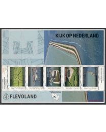 Nederland 2022: NVPH: 3642-P: "Kijk op Nederland" Flevoland: velletje postfris
