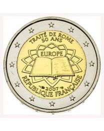 Frankrijk 2007: Speciale 2 Euro unc: Verdrag van Rome