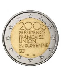 Frankrijk 2008: Speciale 2 Euro unc: EU Voorzitter