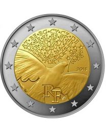 Frankrijk 2015: Speciale 2 Euro unc: 70 Jaar Vrede