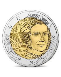 Frankrijk 2018: Speciale 2 Euro unc: "Simone Veil" 