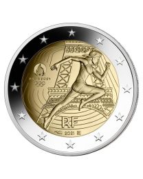 Frankrijk 2021: Speciale 2 Euro unc: "Olympics" 2021