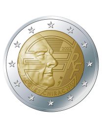 Frankrijk 2022: Speciale 2 Euro unc: "Chirac" 