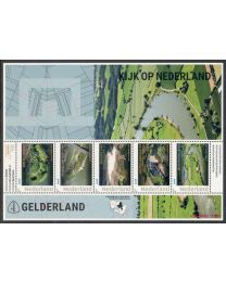 Nederland 2022: NVPH: 3642-P: "Kijk op Nederland" Gelderland: velletje postfris