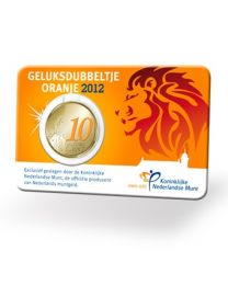 Nederland 2012: Geluksdubbeltje in coincard