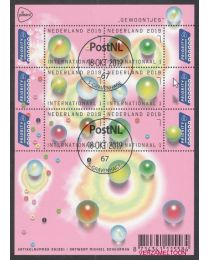 Nederland 2019: NVPH: V3791-3796: Gewoontjes: velletje gestempeld