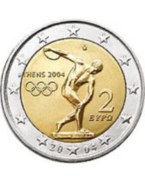 Griekenland 2004: Speciale 2 Euro unc: Olympische Spelen