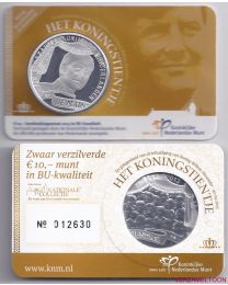 Nederland 2013: BU Coincards Herdenkingsmunten: Het Koningsmunt Tientje