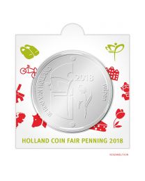 Nederland 2018: Holland Coin Fair Penning 2018 in munthouder