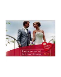 Nederland 2013: BU Jaar set: Huwelijksset - Trouwset met Huwelijkspenning