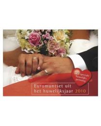 Nederland 2010: BU Jaar set: Huwelijksset - Trouwset met Huwelijkspenning