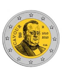 Italië 2010: Speciale 2 Euro unc: 200 Jaar Camillo Benso di Cavour
