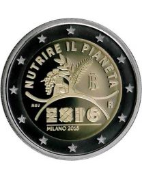 Italië 2015: Speciale 2 Euro unc: World Expo Milaan