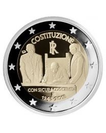 Italië 2018: Speciale 2 Euro unc: 70 jaar Italiaanse Grondwet