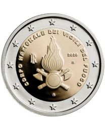 Italië 2020: Speciale 2 Euro unc: "Brandweer"