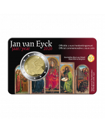 België 2020: Speciale 2 Euro unc:  ‘Jan van Eyck’ BU in coincard NL
