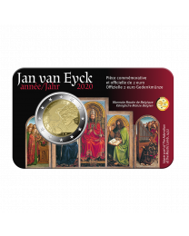 België 2020: Speciale 2 Euro unc:  ‘Jan van Eyck’ BU in coincard FR
