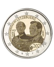 Luxemburg 2021: Speciale 2 Euro unc:  "Jean" 2021 (foto-versie)