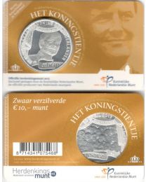 Nederland 2013: Coincards Herdenkingsmunten: Koningsmunt Tientje