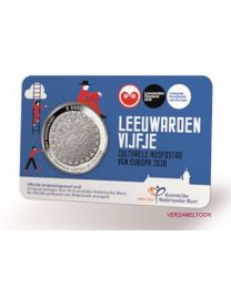 Nederland 2018: Coincard Herdenkingsmunt: Leeuwarden Vijfje 2018