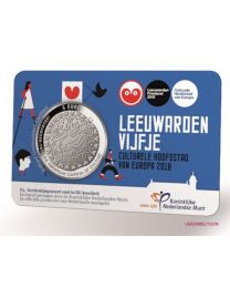 Nederland 2018: BU Coincard Herdenkingsmunt: Leeuwarden Vijfje 2018