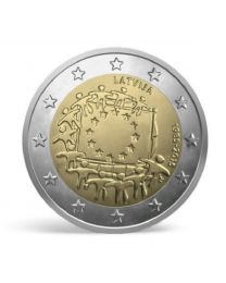 Letland 2015: Speciale 2 Euro unc: 30 Jaar Europese Vlag