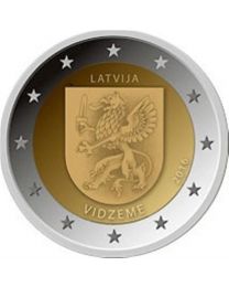 Letland 2016: Speciale 2 Euro unc: Vidzeme