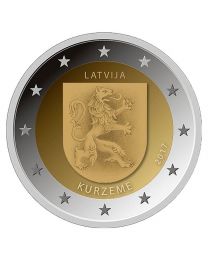 Letland 2017: Speciale 2 Euro unc: Kurzeme