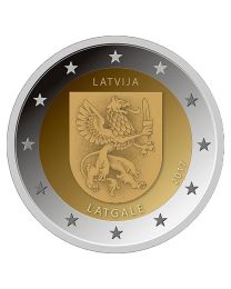 Letland 2017: Speciale 2 Euro unc: Latgale