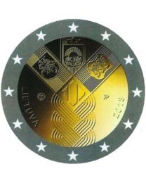 Litouwen 2018: Speciale 2 Euro unc: Baltische Onafhankelijkheid