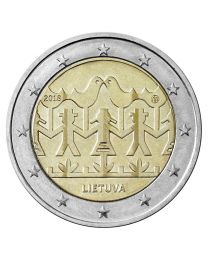 Litouwen 2018: Speciale 2 Euro unc: "Zang en Dans" 