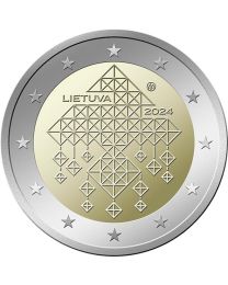 Litouwen 2024: Speciale 2 Euro unc: Sodai "stro tuinen"