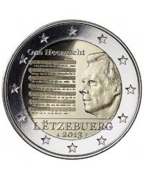 Luxemburg 2013: Speciale 2 Euro unc: Volkslied