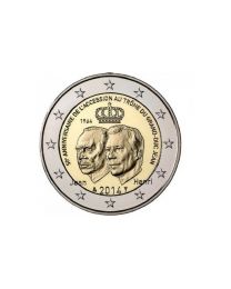 Luxemburg 2014: Speciale 2 Euro unc: 50 Jaar Troonbestijging Jean