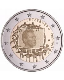 Luxemburg 2015: Speciale 2 Euro unc: 30 Jaar Europese Vlag