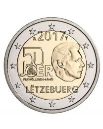 Luxemburg 2017: Speciale 2 Euro unc: 50 Jaar Vrijvillig Leger