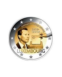 Luxemburg 2019: Speciale 2 Euro unc:  "100 Jaar Stemrecht" 
