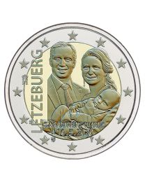 Luxemburg 2020: Speciale 2 Euro unc:  "Prins Charles" (reliëf-versie)