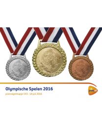 Nederland 2016: NVPH: M543: Postzegelmapje: Olympische Spelen 2016