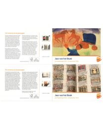 Nederland 2016: NVPH: M547 a+b: Postzegelmapje: Jaar van het Boek