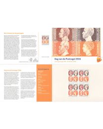 Nederland 2016: NVPH: M549: Postzegelmapje: Dag van de Postzegel 2016