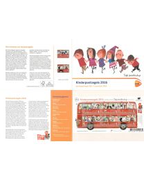 Nederland 2016: NVPH: M550: Postzegelmapje: Kinderpostzegels 2016