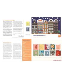 Nederland 2017: NVPH: M569: Postzegelmapje: Decemberzegels 2017
