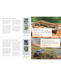 Nederland 2018: NVPH: M570: Postzegelmapje: Beleef de natuur: Reptielen en amfibieën