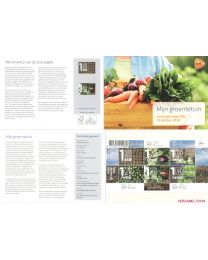 Nederland 2018: NVPH: M585: Postzegelmapje: Mijn groentetuin