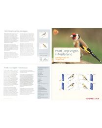 Nederland 2019: NVPH: M593: Postzegelmapje: PostEurop: Vogels in Nederland