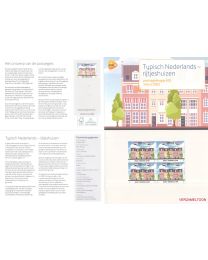 Nederland 2021: NVPH: M635: Postzegelmapje: Typisch Nederland: Rijtjeshuizen 2021