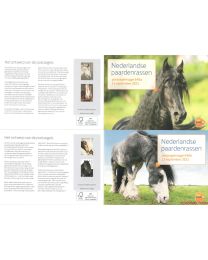 Nederland 2021: NVPH: M640 a+b: Postzegelmapje: Nederlandse Paardenrassen 2021